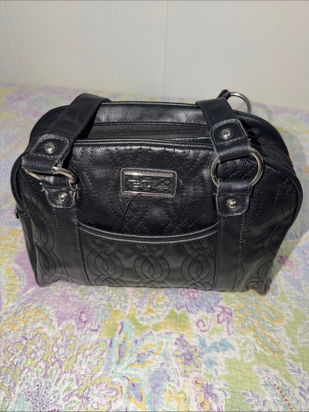 Bella Russo Black Bag/Purse